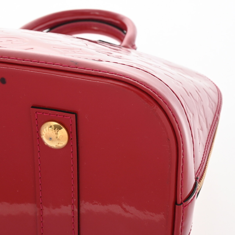 Louis Vuitton Handbag Alma Rose Indien Vernis Pink Monogram - Picture 8 of 11
